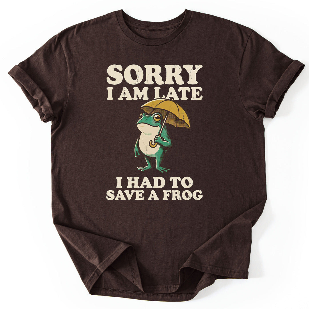 Frog Savior T-Shirt - Nature Graphic Tee - Gift for Nature Lovers - Unisex