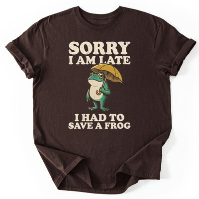 Frog Savior T-Shirt - Nature Graphic Tee - Gift for Nature Lovers - Unisex