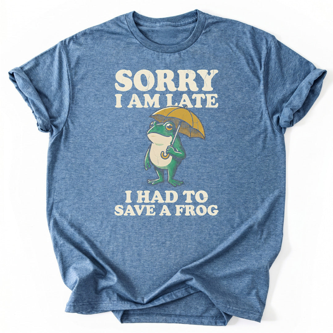 Frog Savior T-Shirt - Nature Graphic Tee - Gift for Nature Lovers - Unisex