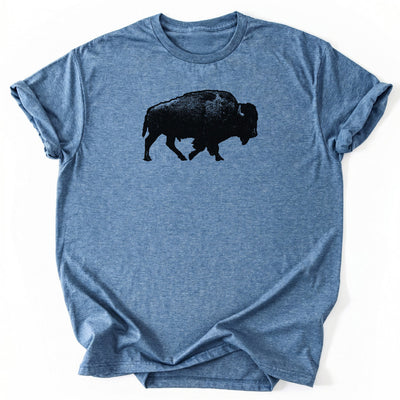 Lone Bison T-Shirt - Nature Graphic Tee - Gift for Nature Lovers - Unisex