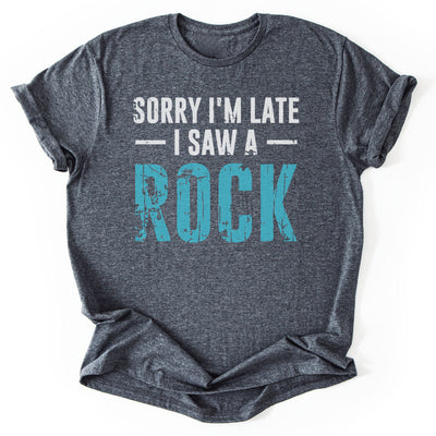 Rock Delay Funny T-Shirt - Nature Graphic Tee - Gift for Nature Lovers - Unisex