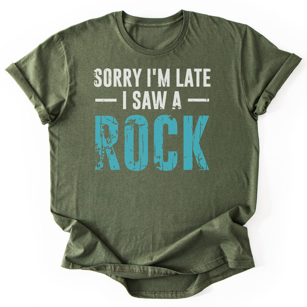 Rock Delay Funny T-Shirt - Nature Graphic Tee - Gift for Nature Lovers - Unisex