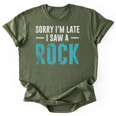 Rock Delay Funny T-Shirt - Nature Graphic Tee - Gift for Nature Lovers - Unisex