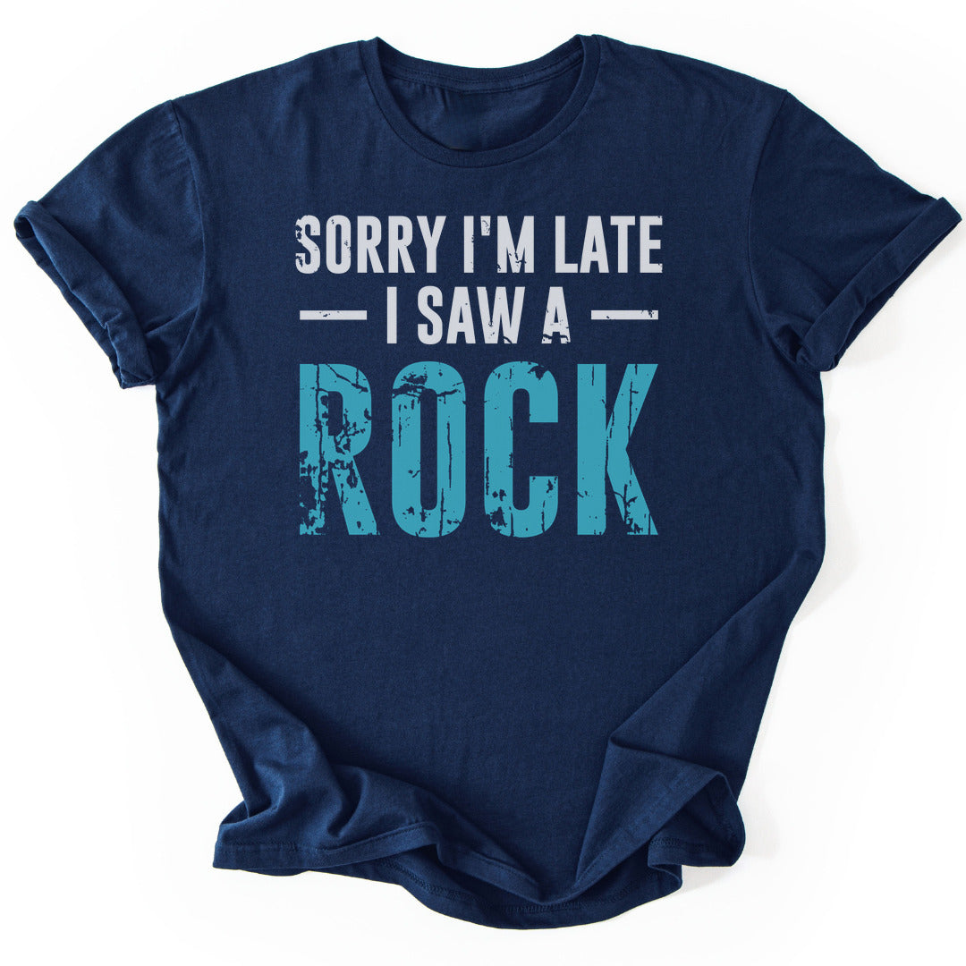 Rock Delay Funny T-Shirt - Nature Graphic Tee - Gift for Nature Lovers - Unisex