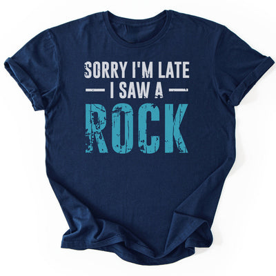 Rock Delay Funny T-Shirt - Nature Graphic Tee - Gift for Nature Lovers - Unisex