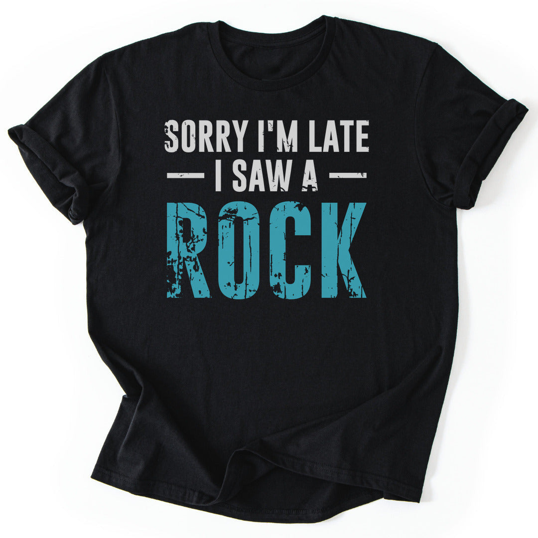 Rock Delay Funny T-Shirt - Nature Graphic Tee - Gift for Nature Lovers - Unisex