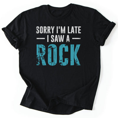 Rock Delay Funny T-Shirt - Nature Graphic Tee - Gift for Nature Lovers - Unisex