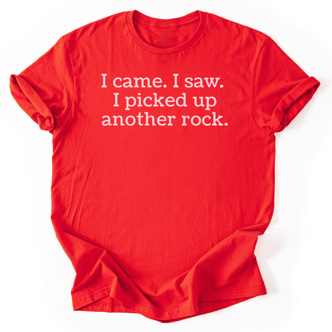 Rock Collector's Journey T-Shirt - Nature Graphic Tee - Gift for Nature Lovers - Unisex