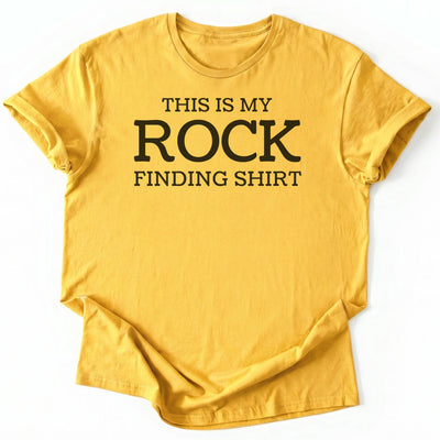 My Rock Finding T-Shirt - Nature Graphic Tee - Gift for Nature Lovers - Unisex
