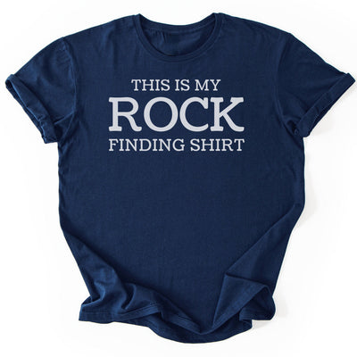 My Rock Finding T-Shirt - Nature Graphic Tee - Gift for Nature Lovers - Unisex