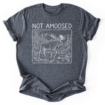 Moose Mood T-Shirt - Nature Graphic Tee - Gift for Nature Lovers - Unisex