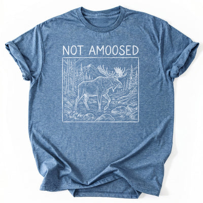 Moose Mood T-Shirt - Nature Graphic Tee - Gift for Nature Lovers - Unisex