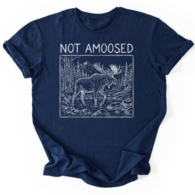 Moose Mood T-Shirt - Nature Graphic Tee - Gift for Nature Lovers - Unisex