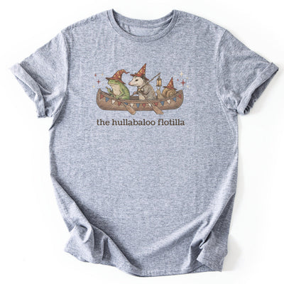 The Hullabaloo Flotilla T-Shirt - Nature Graphic Tee - Gift for Nature Lovers - Unisex