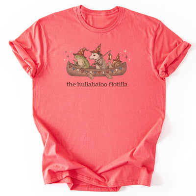 The Hullabaloo Flotilla T-Shirt - Nature Graphic Tee - Gift for Nature Lovers - Unisex