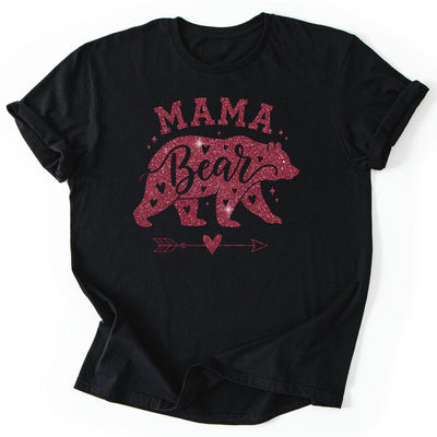 Mama Bear T-Shirt - Nature Graphic Tee - Gift for Nature Lovers - Unisex