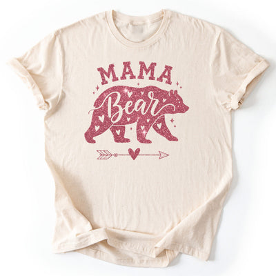 Mama Bear T-Shirt - Nature Graphic Tee - Gift for Nature Lovers - Unisex