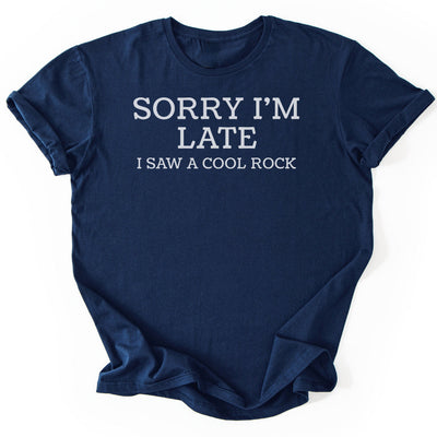 Sorry Rocks T-Shirt - Nature Graphic Tee - Gift for Nature Lovers - Unisex