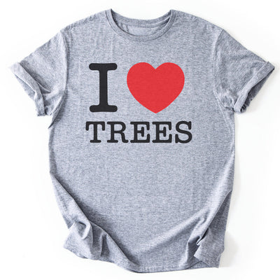 Tree Love T-Shirt - Nature Graphic Tee - Gift for Nature Lovers - Unisex