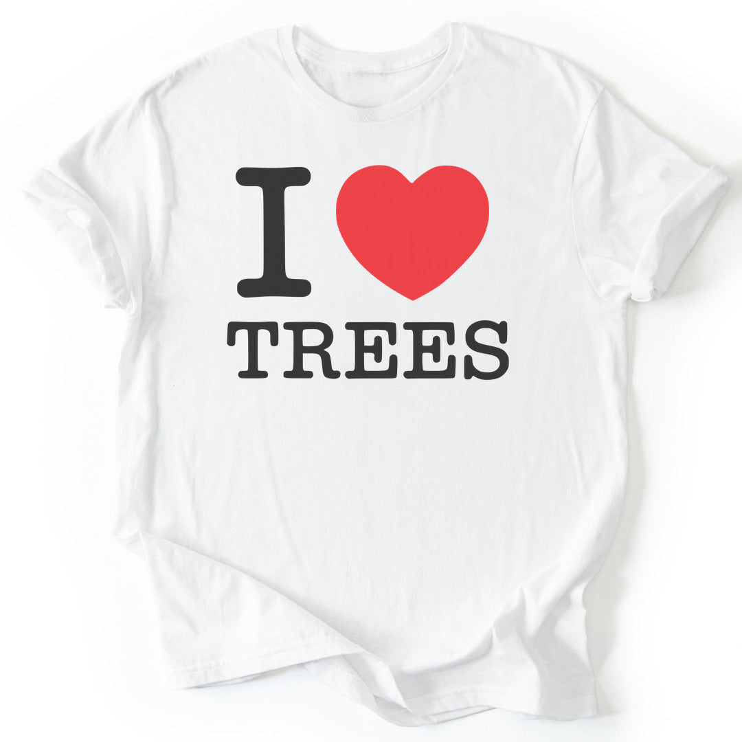 Tree Love T-Shirt - Nature Graphic Tee - Gift for Nature Lovers - Unisex