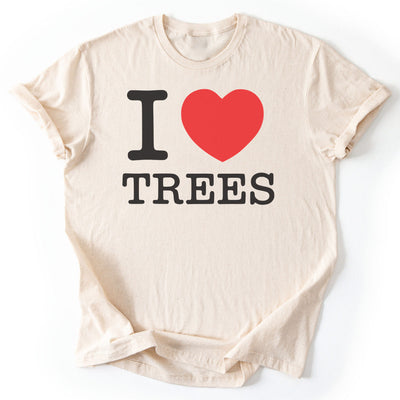 Tree Love T-Shirt - Nature Graphic Tee - Gift for Nature Lovers - Unisex