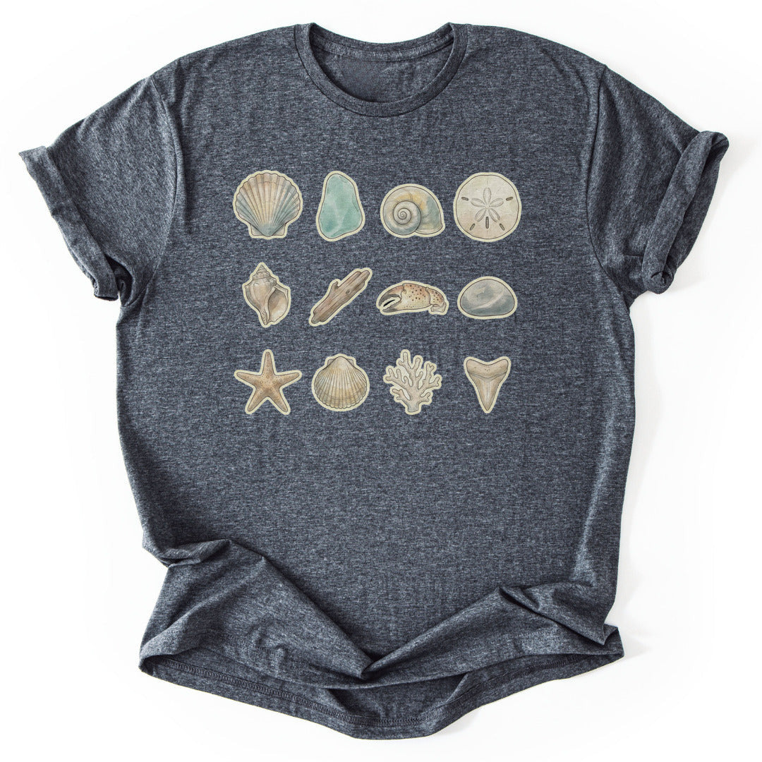 Ocean Memory T-Shirt - Nature Graphic Tee - Gift for Nature Lovers - Unisex