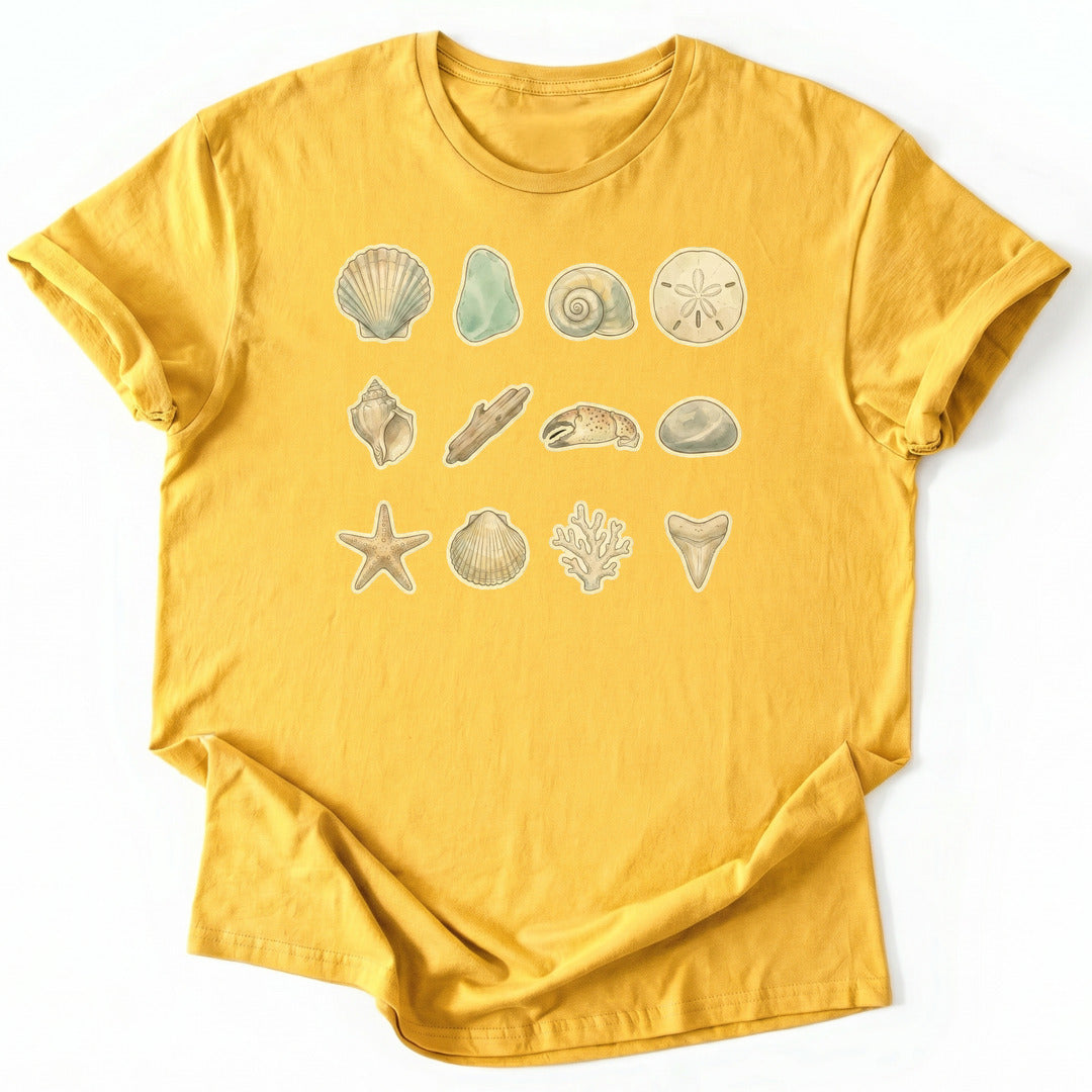 Ocean Memory T-Shirt - Nature Graphic Tee - Gift for Nature Lovers - Unisex