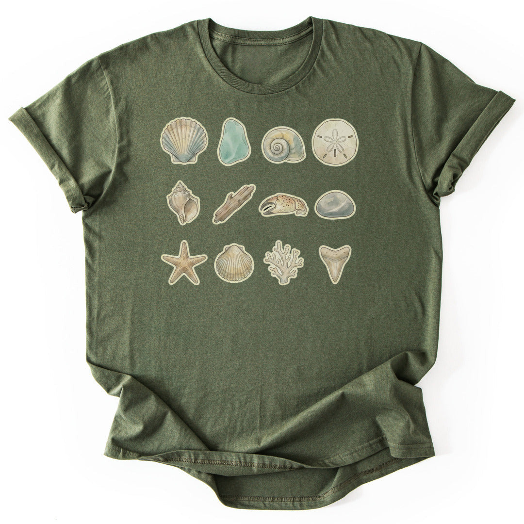 Ocean Memory T-Shirt - Nature Graphic Tee - Gift for Nature Lovers - Unisex