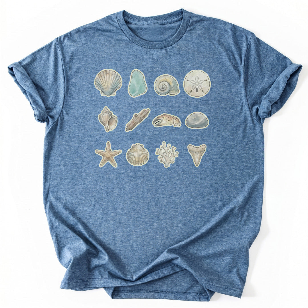 Ocean Memory T-Shirt - Nature Graphic Tee - Gift for Nature Lovers - Unisex