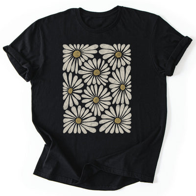 Daisy Dreamscape T-Shirt - Nature Graphic Tee - Gift for Nature Lovers - Unisex