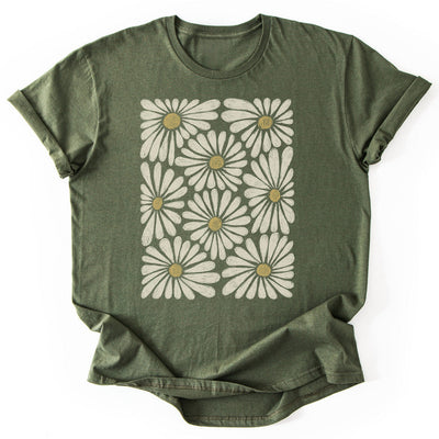 Daisy Dreamscape T-Shirt - Nature Graphic Tee - Gift for Nature Lovers - Unisex