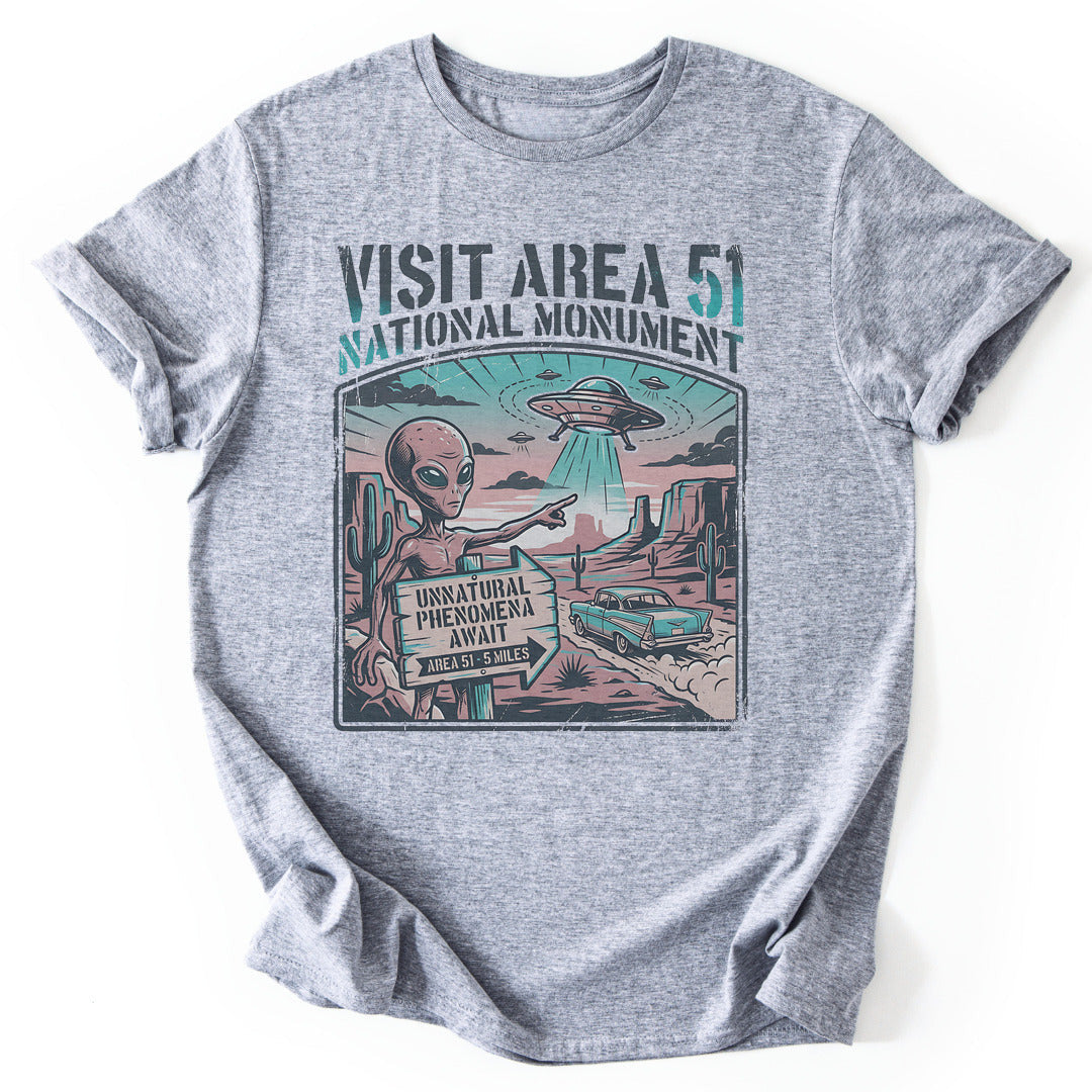 Alien Odyssey T-Shirt - Nature Graphic Tee - Gift for Nature Lovers - Unisex