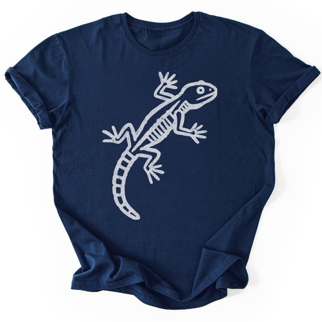 Lizard Petroglyph T-Shirt - Nature Graphic Tee - Gift for Nature Lovers - Unisex