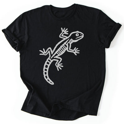 Lizard Petroglyph T-Shirt - Nature Graphic Tee - Gift for Nature Lovers - Unisex
