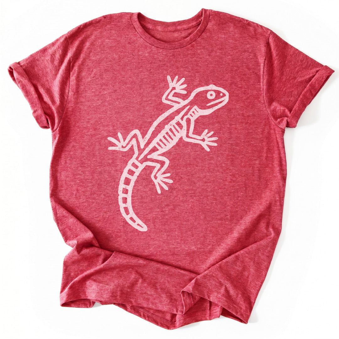 Lizard Petroglyph T-Shirt - Nature Graphic Tee - Gift for Nature Lovers - Unisex