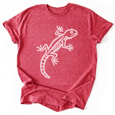 Lizard Petroglyph T-Shirt - Nature Graphic Tee - Gift for Nature Lovers - Unisex