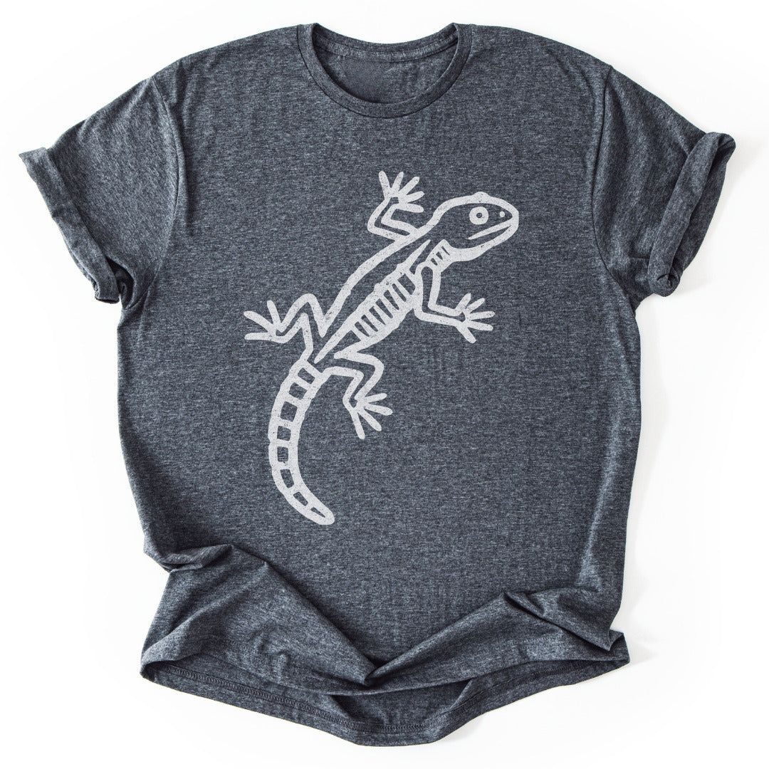 Lizard Petroglyph T-Shirt - Nature Graphic Tee - Gift for Nature Lovers - Unisex