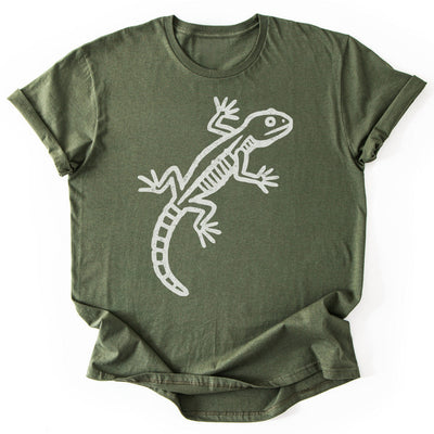 Lizard Petroglyph T-Shirt - Nature Graphic Tee - Gift for Nature Lovers - Unisex