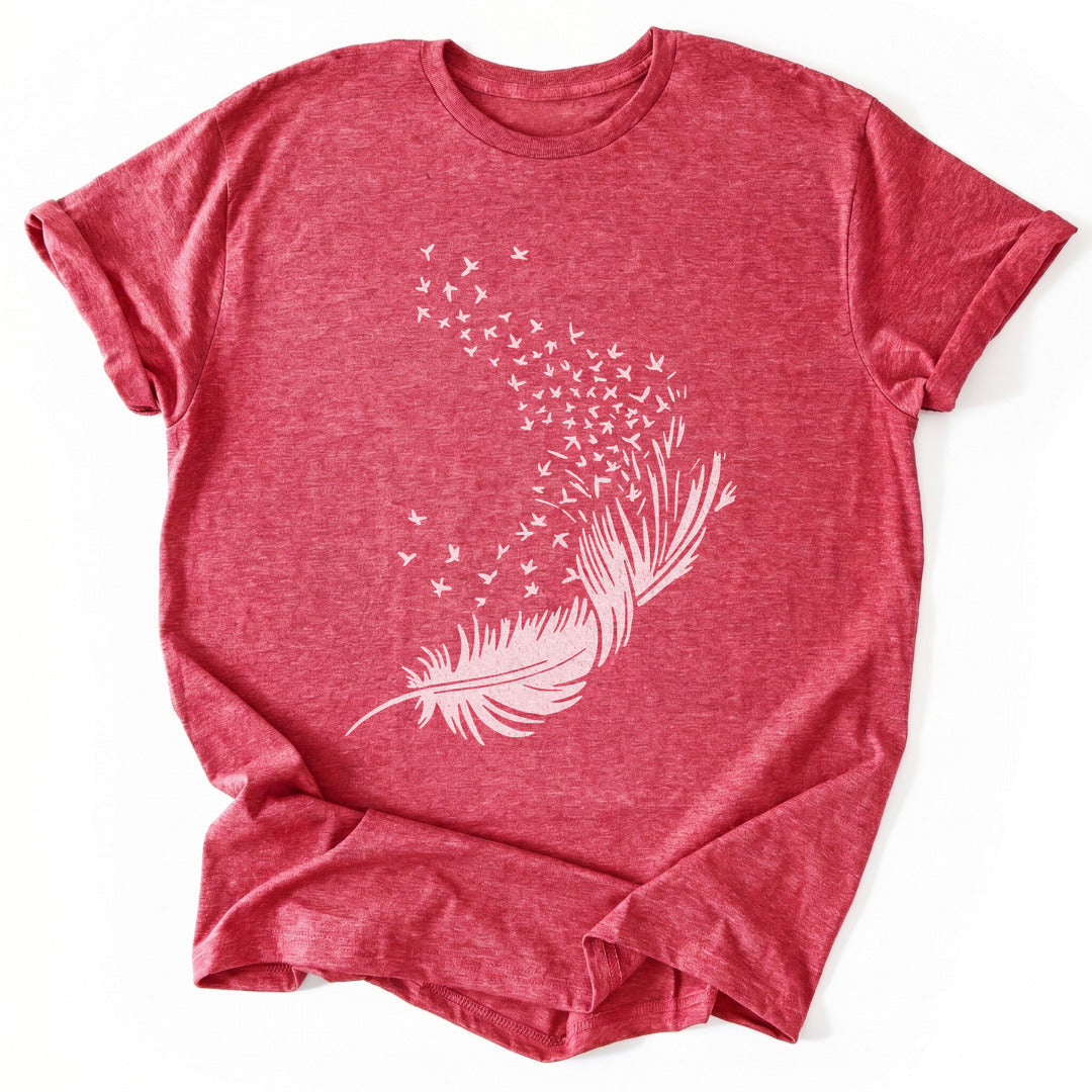 Free to Fly T-Shirt - Nature Graphic Tee - Gift for Nature Lovers - Unisex