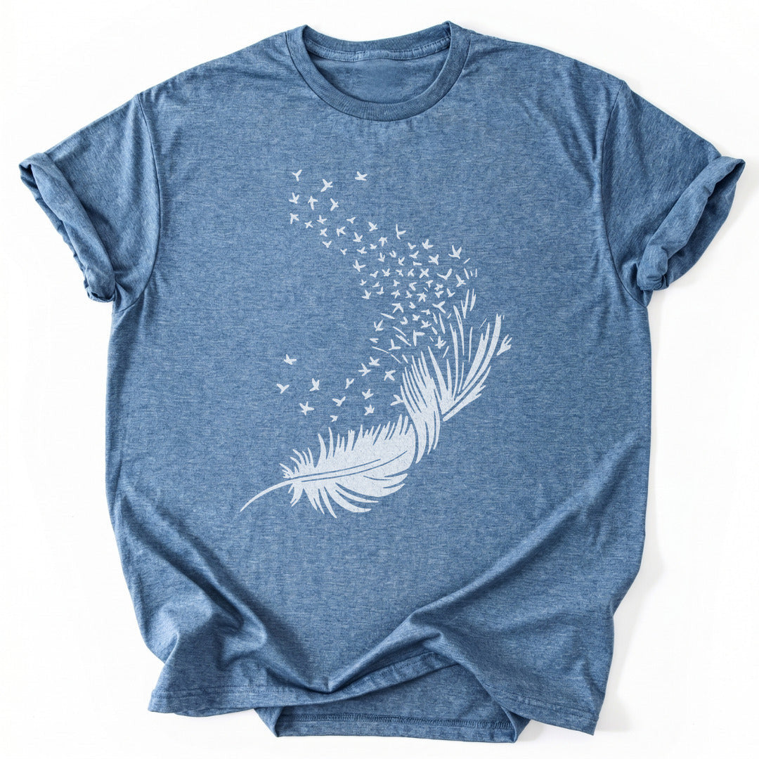 Free to Fly T-Shirt - Nature Graphic Tee - Gift for Nature Lovers - Unisex