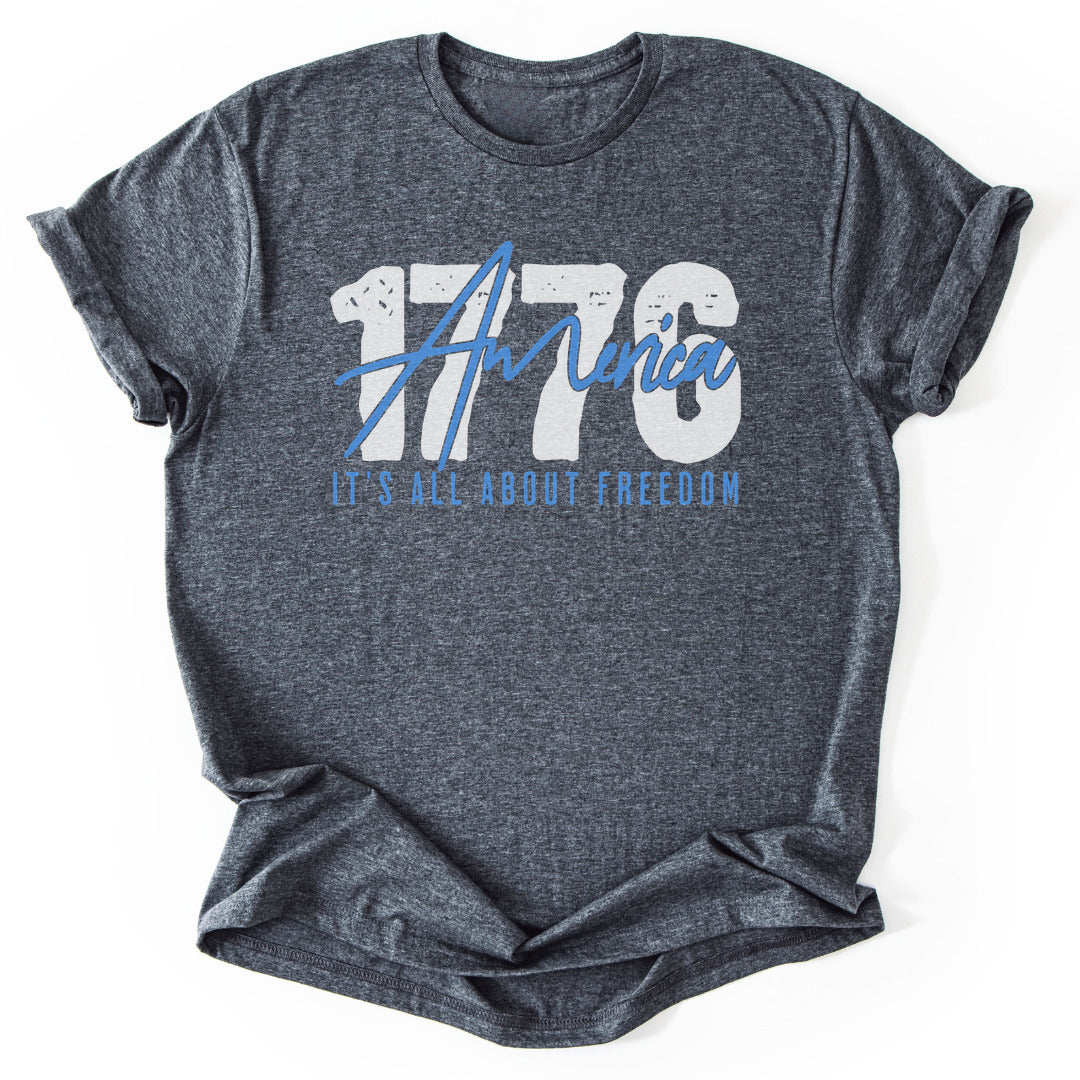 It's About Freedom T-Shirt - Nature Graphic Tee - Gift for Nature Lovers - Unisex