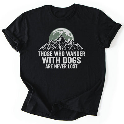 Never Lost T-Shirt - Nature Graphic Tee - Gift for Nature Lovers - Unisex