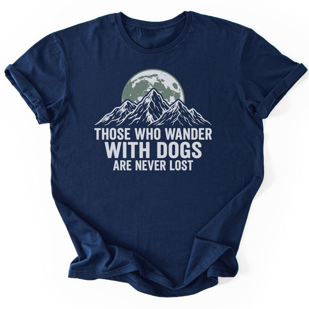 Never Lost T-Shirt - Nature Graphic Tee - Gift for Nature Lovers - Unisex