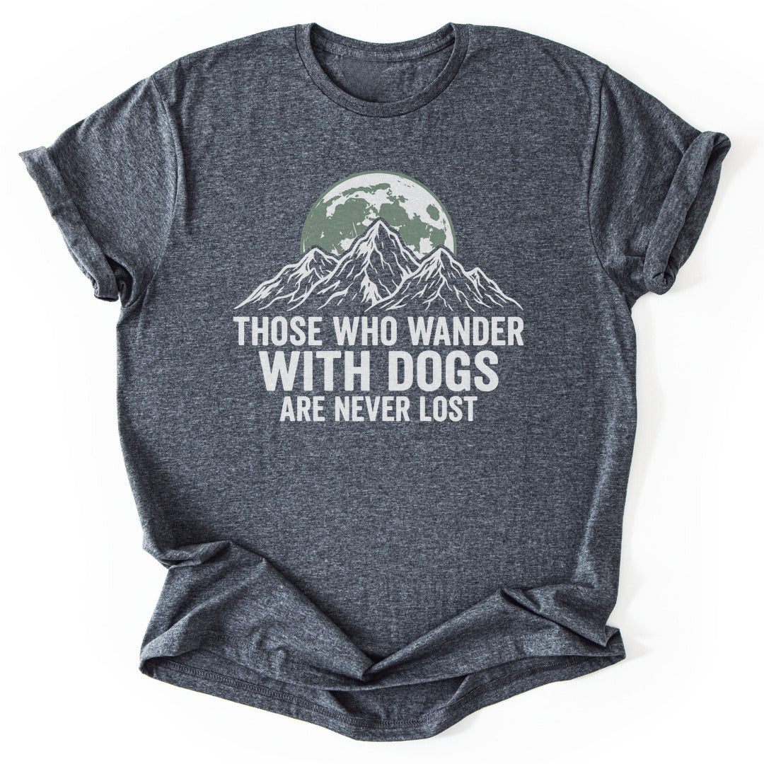 Never Lost T-Shirt - Nature Graphic Tee - Gift for Nature Lovers - Unisex