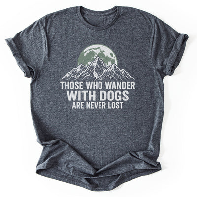 Never Lost T-Shirt - Nature Graphic Tee - Gift for Nature Lovers - Unisex