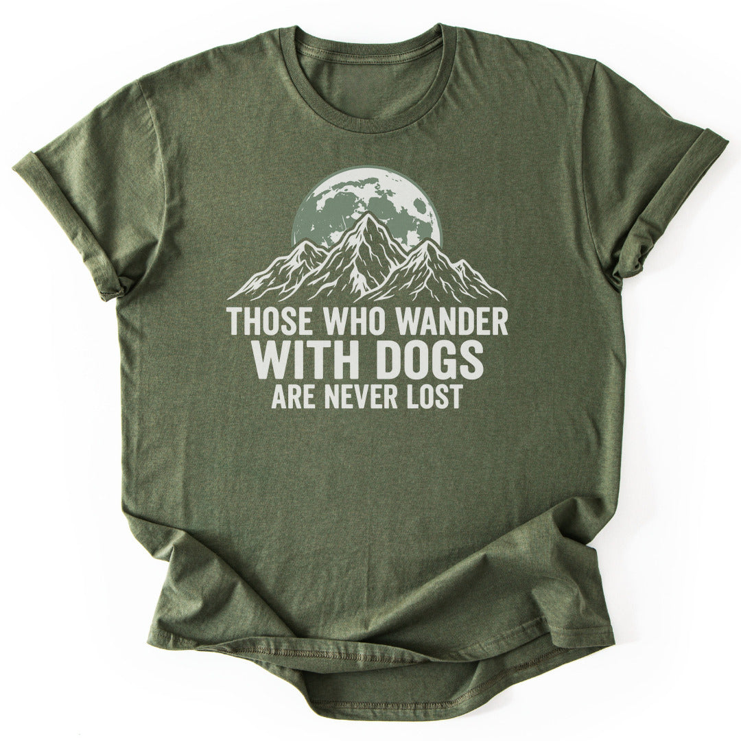 Never Lost T-Shirt - Nature Graphic Tee - Gift for Nature Lovers - Unisex