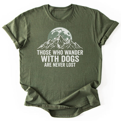 Never Lost T-Shirt - Nature Graphic Tee - Gift for Nature Lovers - Unisex