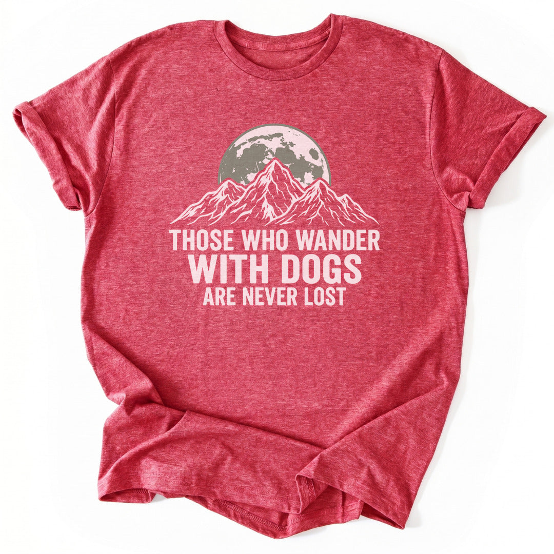 Never Lost T-Shirt - Nature Graphic Tee - Gift for Nature Lovers - Unisex