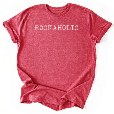 Rockaholic T-Shirt - Nature Graphic Tee - Gift for Nature Lovers - Unisex