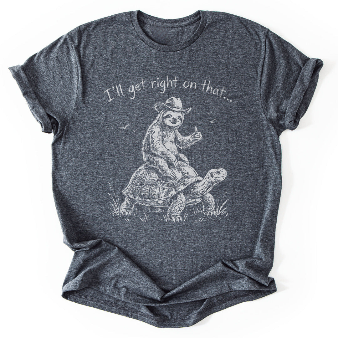 Cowboy Chill Ride T-Shirt - Nature Graphic Tee - Gift for Nature Lovers - Unisex